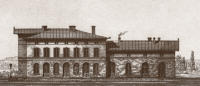 Bahnhof 1863
