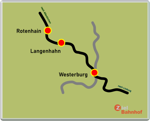 Westerburg Langenhahn Rotenhain nach Limburg nach Altenkirchen