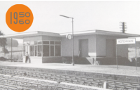 Bahnhof um 1968